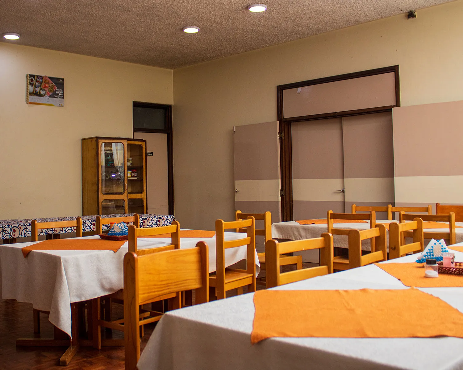 Conference hall interior